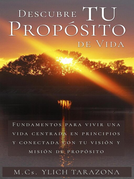 Title details for Descubre Tu Propósito de Vida by Ylich Tarazona - Available